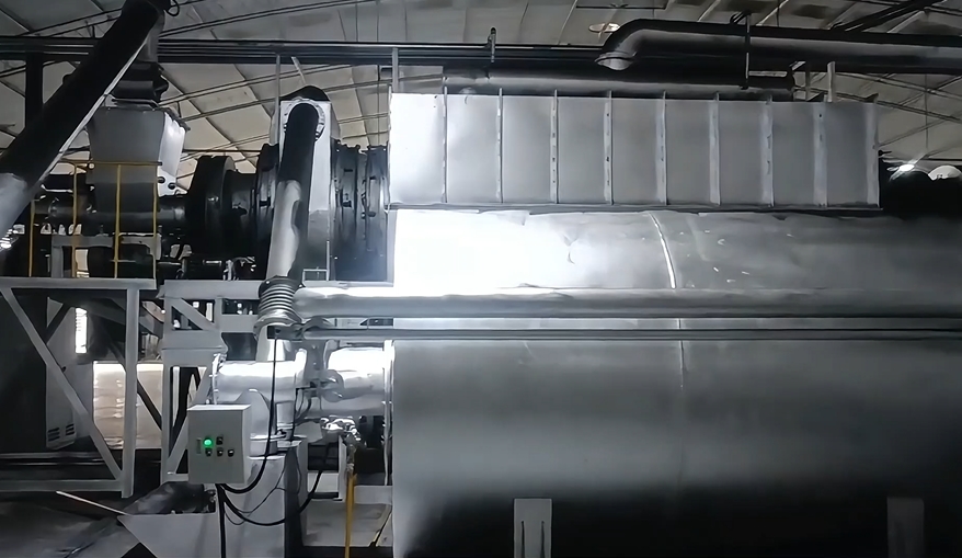 走進樹脂炭化設備領略現代化生產線